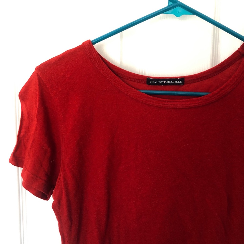 Red Brandy Melville T-shirt!